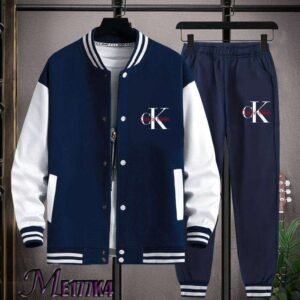 luxury 2 piece varsity tracksuit