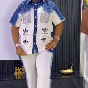 luxury denims 2~piece set