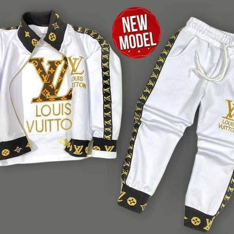 luxury kids 3in1 tracksuit whitegold luxury kids 3in1 tracksuit whitegold