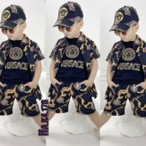 luxury kids 3in1 set navygold