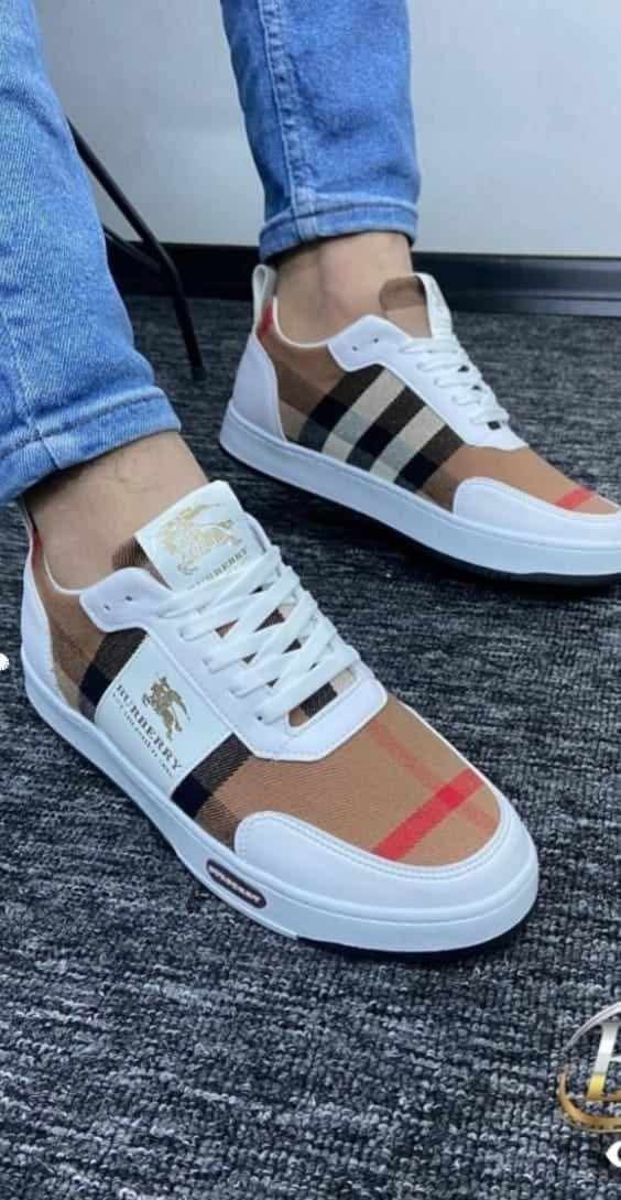luxury sport shoe brown white luxury sport shoe brown white